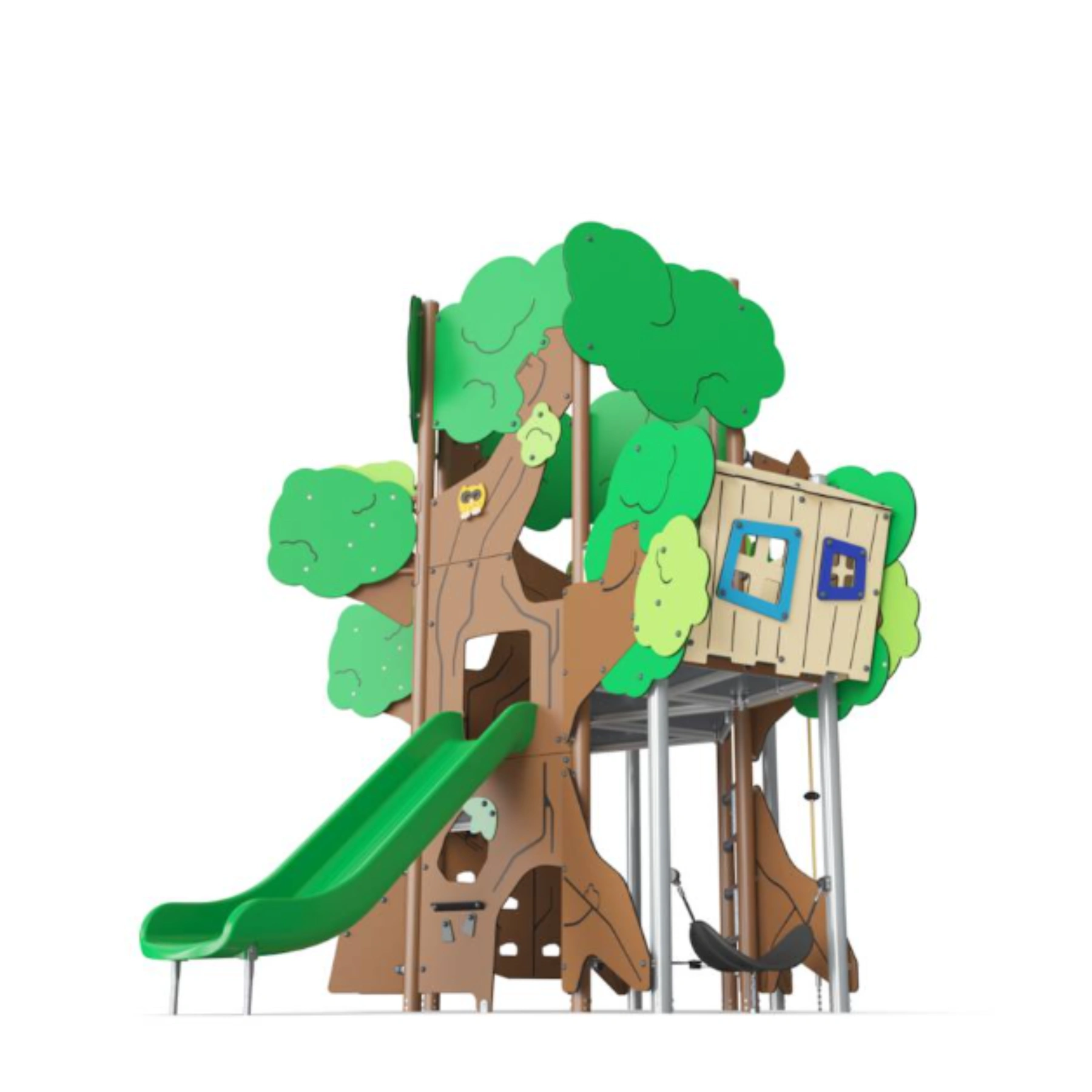 Fitbol Hanging Tree Adventure Zone – Kids Outdoor Play Unit Fitbol Hanging Tree Adventure Zone – Kids Outdoor Play Unit